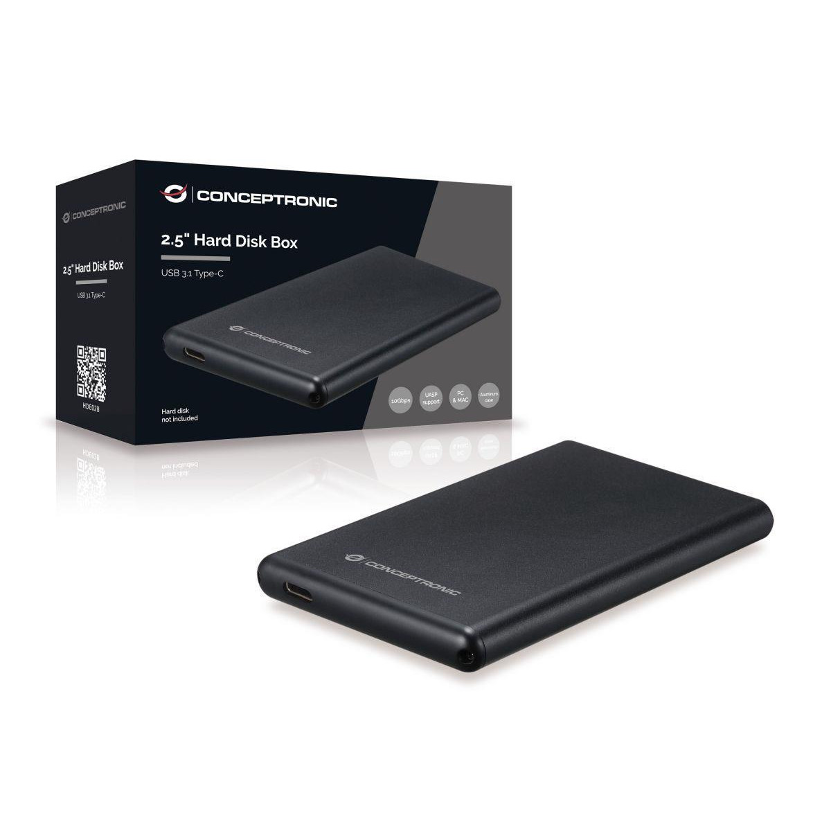 Caixa Conceptronic p/ HDD 2.5" Sata Type-C