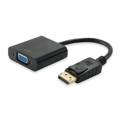 Adaptador Equip DisplayPort -> VGA M/F Black