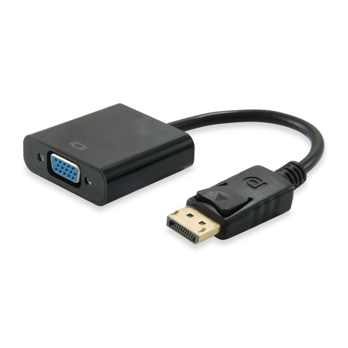 Adaptador Equip DisplayPort -> VGA M/F Black