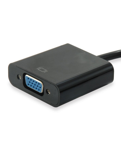 Adaptador Equip DisplayPort -> VGA M/F Black