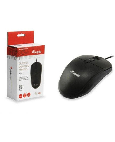 Rato Equip Optico 1000dpi Usb Black