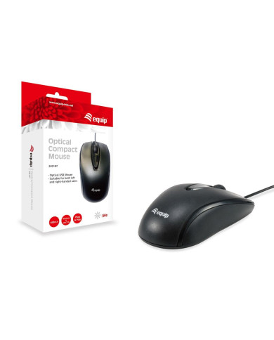 Rato Equip Life Optico Compact Usb Black