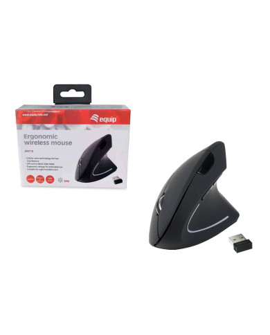 Rato Equip Ergonomic Wireless Black