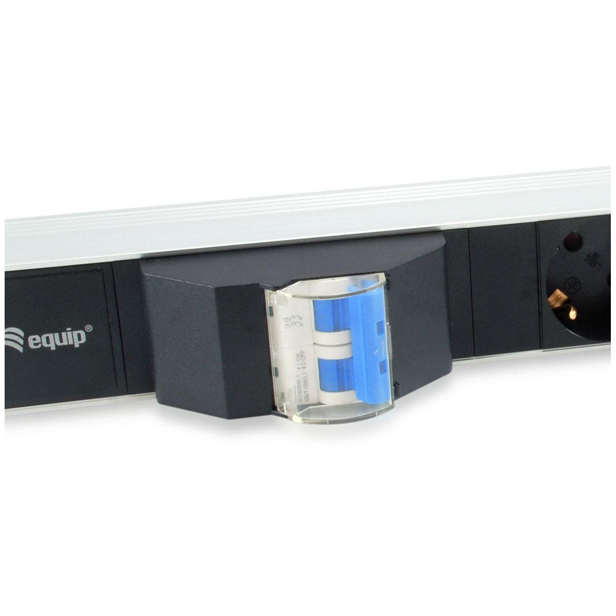 Régua de Alimentação Equip 19" 6x Schuko 16A 1.8m