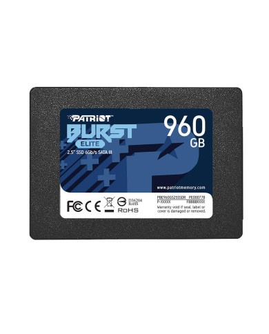 Disco SSD Patriot BURST ELITE 960GB SATA3 2.5"