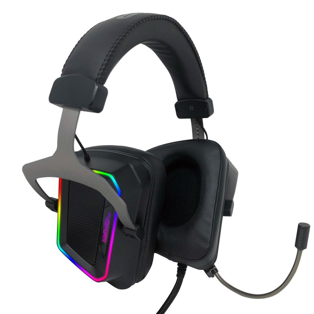 Headset Viper V380 Virtual 7.1 Surround RGB USB