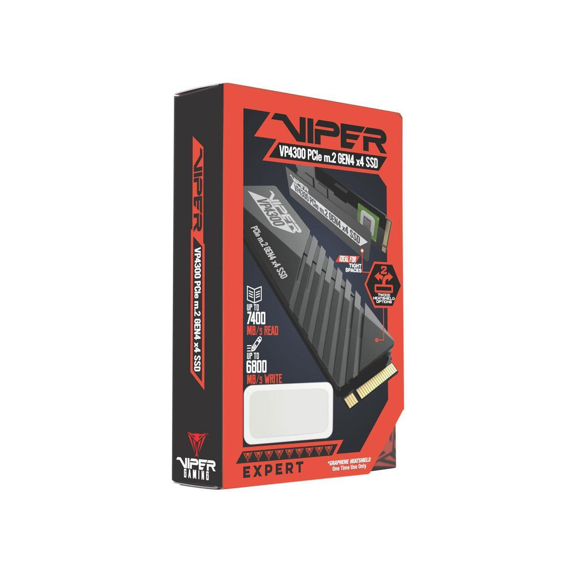 Disco SSD Viper VP4300 1Tb M.2 2280 PCIE Gen4 x4