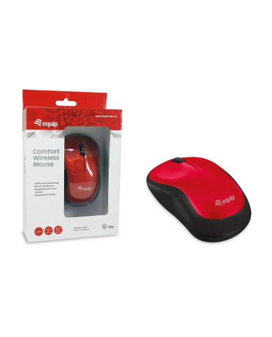 Rato Equip Life Wireless Comfort 1600dpi Red