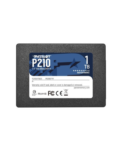 Disco SSD Patriot P210 1TB SATA3 2.5" 520R/430W