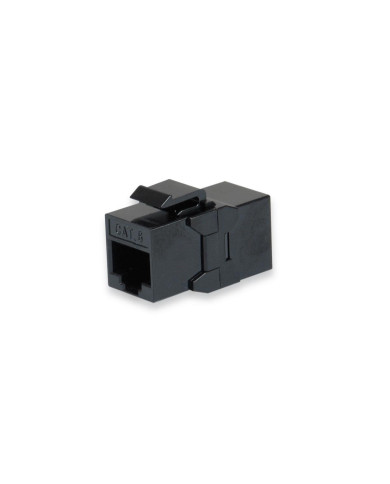 Pack 8x Keystone Inline Coupler RJ45x2 (8P8C) Cat.6A Unshielded