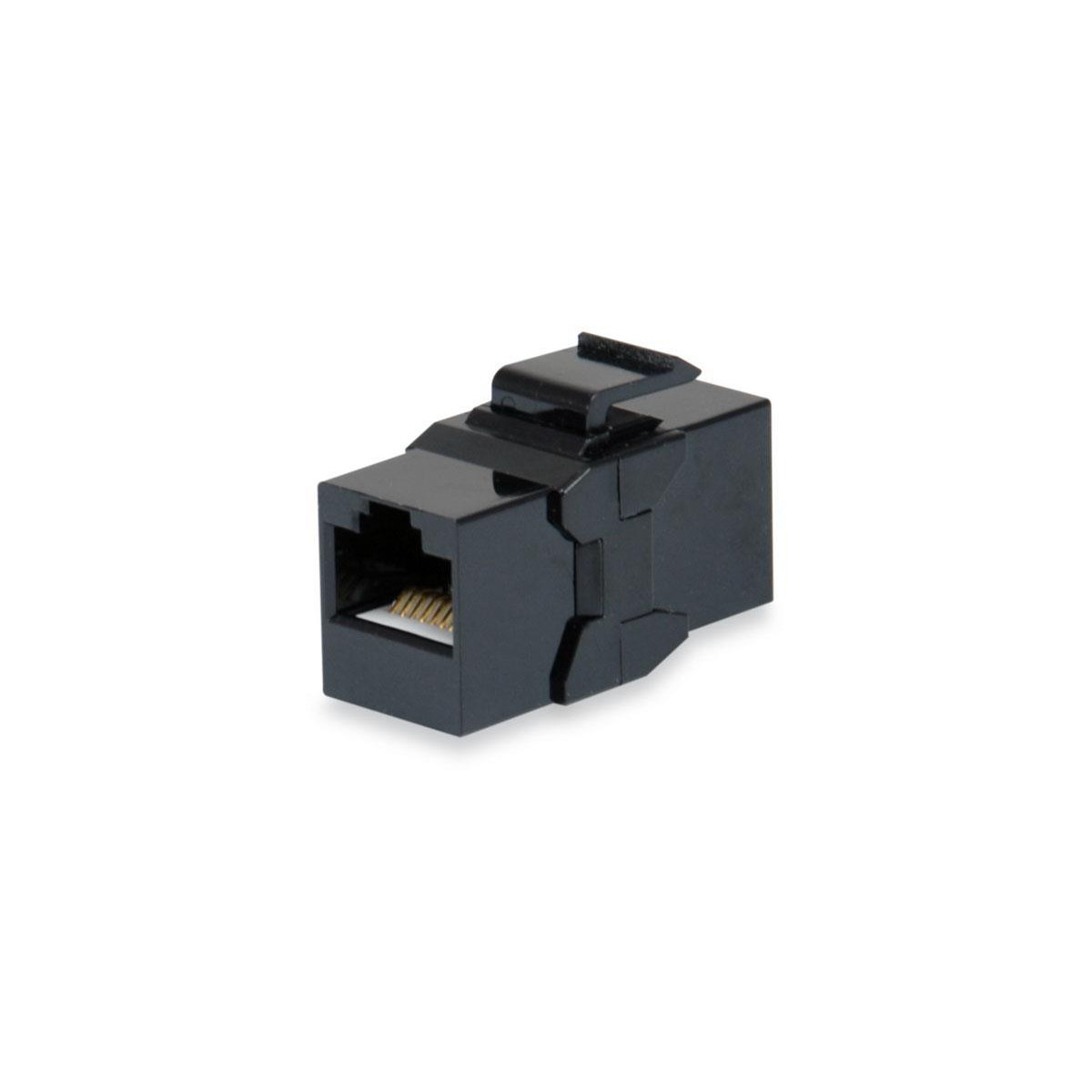 Pack 8x Keystone Inline Coupler RJ45x2 (8P8C) Cat.6A Unshielded