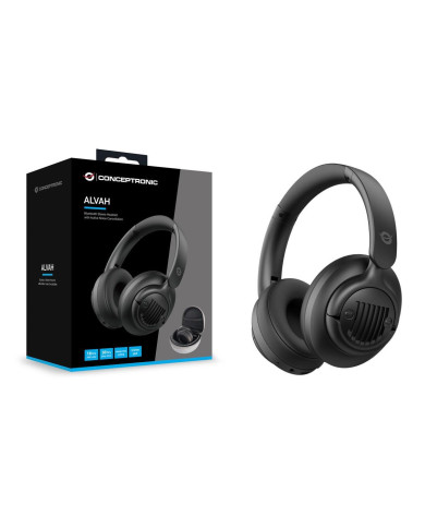 Headset Conceptronic ALVAH02B Bluetooth ANC Black
