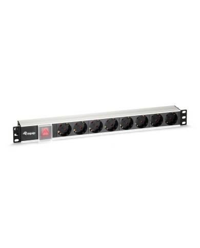 Régua de Alimentação 19" Equip 8-Outlet 16A 1.8m