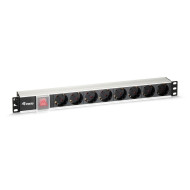 Régua de Alimentação 19" Equip 8-Outlet 16A 1.8m