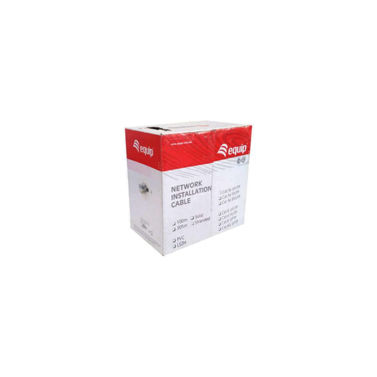 Bobine Cabo Rede Equip Cat6 U/UTP LSZH 305m