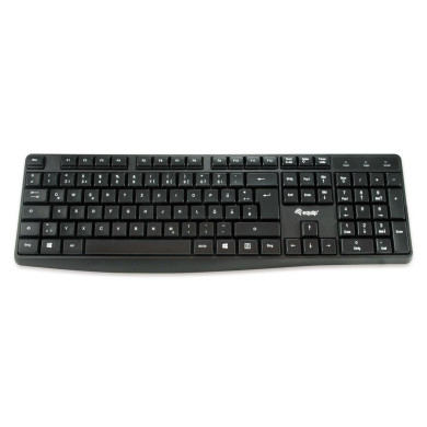 Teclado Equip Standard 105 Teclas USB Black