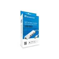 Adaptador LevelOne USB 3.0 -> 1x LAN / 3x USB 3.0