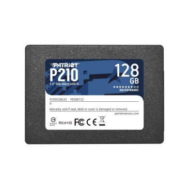 Disco SSD Patriot P210 128GB SATA3 2.5" 520R/430W