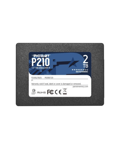 Disco SSD Patriot P210 2TB SATA3 2.5" 520R/430W