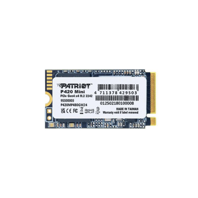Disco SSD Patriot P420 480GB M.2 2242 PCIE Gen4 x4