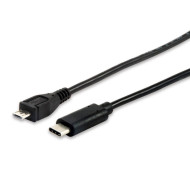 Cabo Equip Micro USB-B 2.0 -> USB-C M/M 1m
