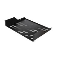 Prateleira Equip Bastidor 19" 2U 800mm Black