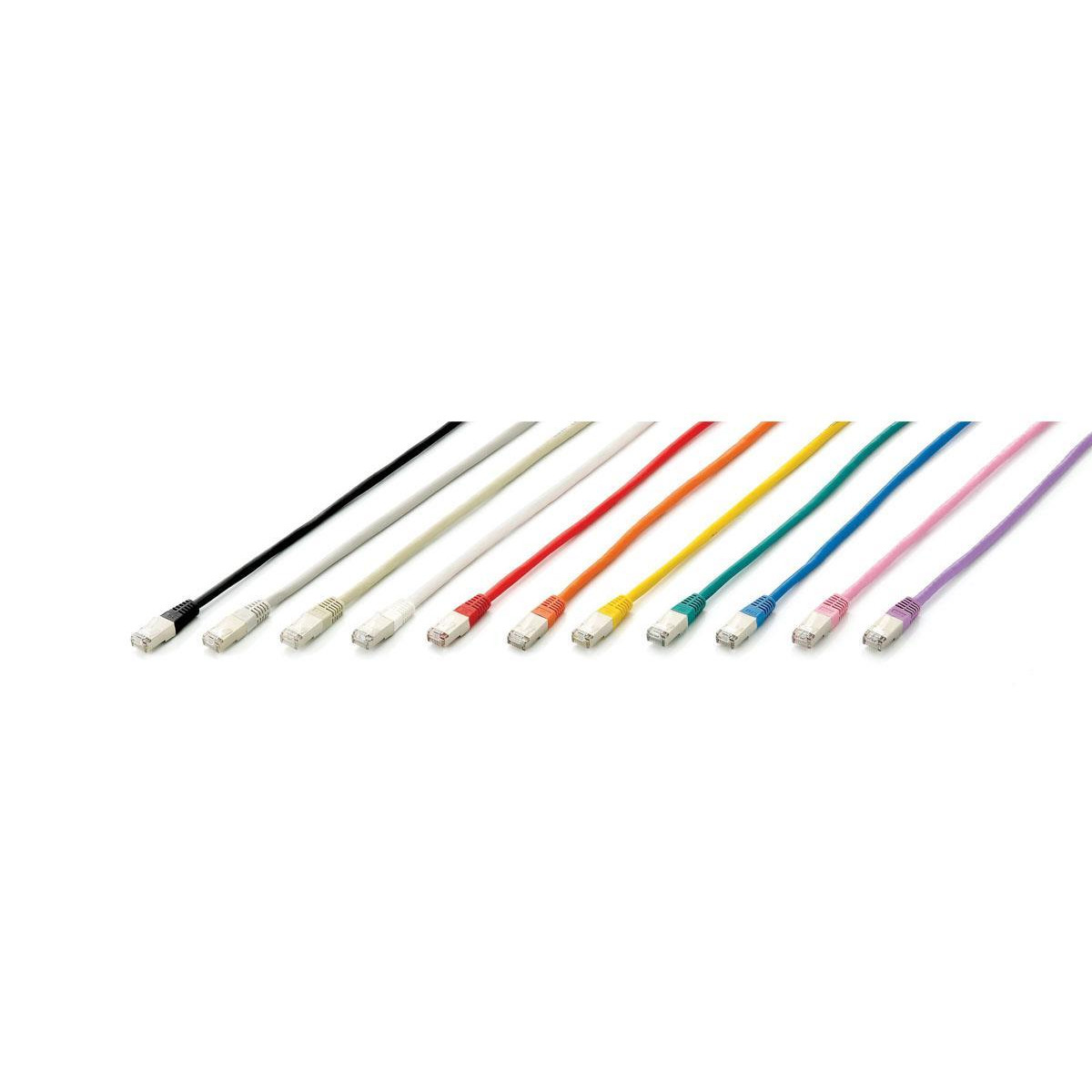 Cabo Rede Equip S/FTP Cat6 10m Black
