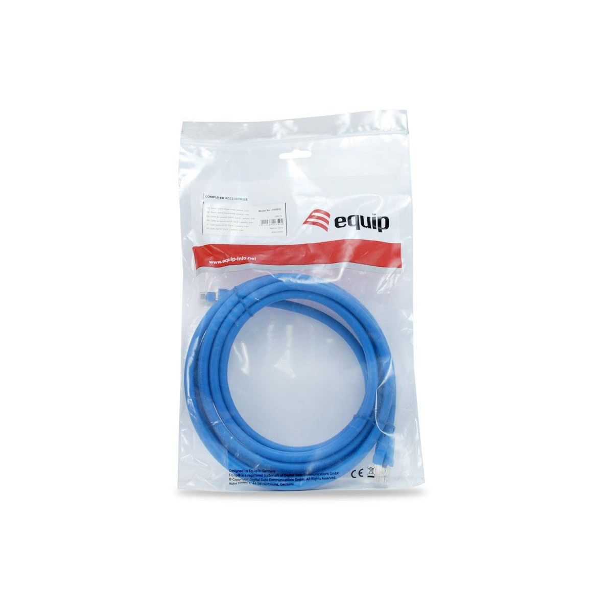 Cabo Rede Equip S/FTP Cat8.1 3m Blue