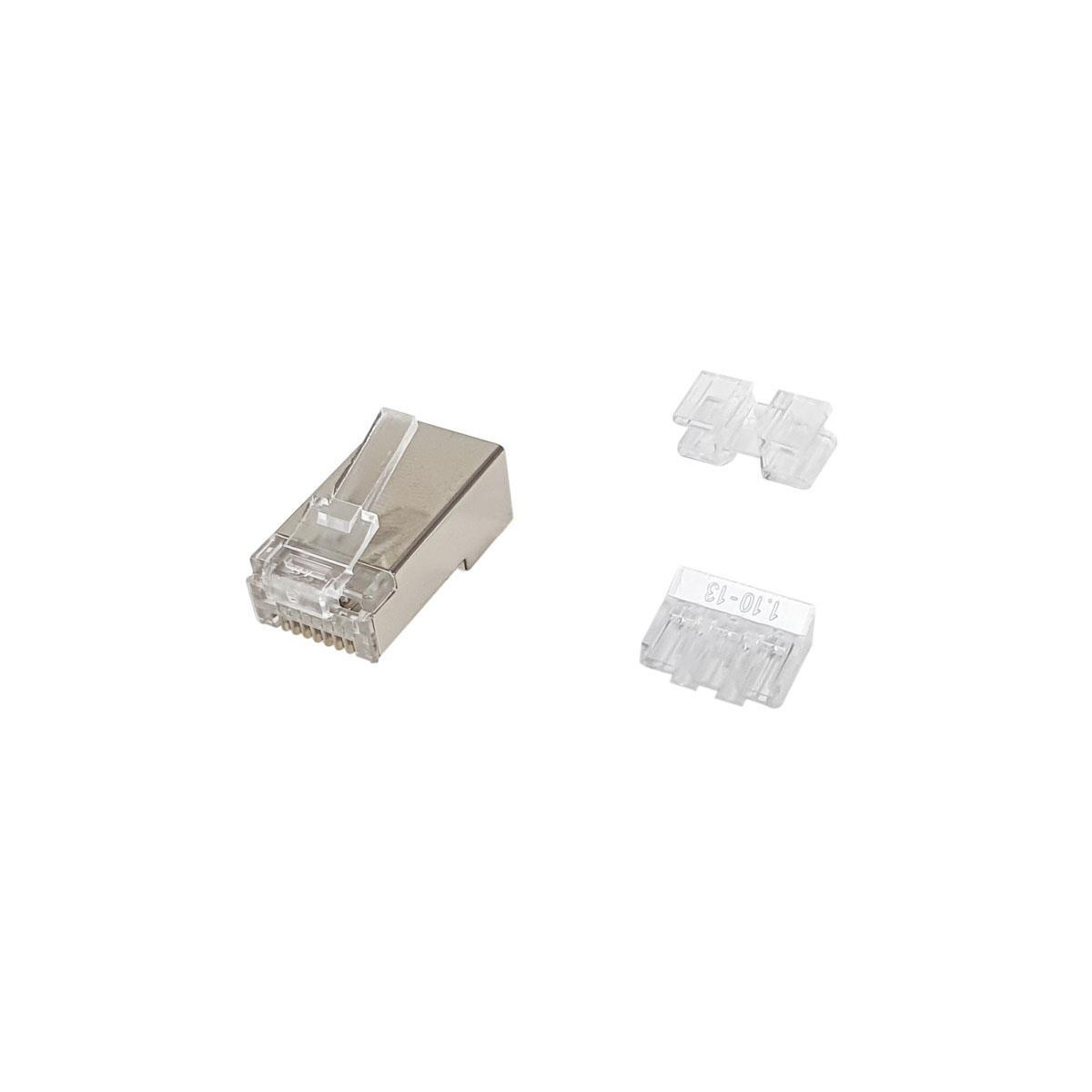 Pack 100x Equip Fichas RJ45 Shielded Cat6A