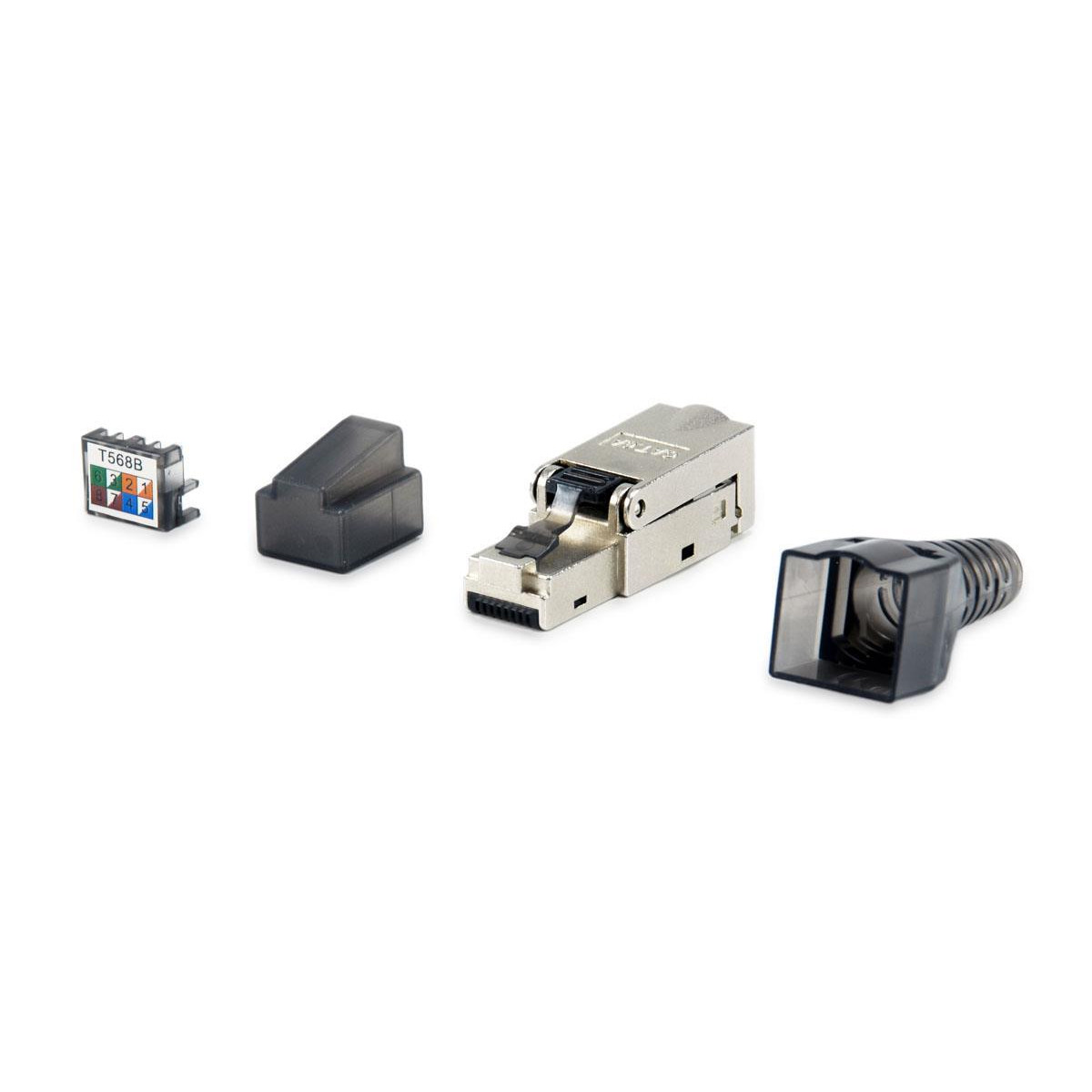 Pack 5x Equip Fichas RJ45 Tool Free Cat6A