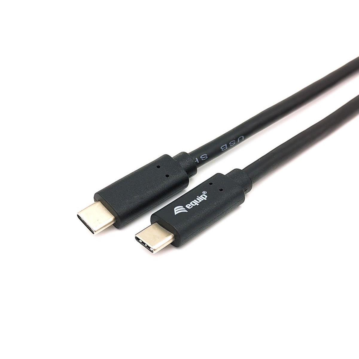 Cabo Equip USB-C 3.2 Gen1 M/M 60W PD 5Gbps Black 1m