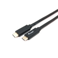Cabo Equip USB-C 3.2 Gen1 M/M 60W PD 5Gbps Black 1m