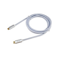 Cabo Equip USB-C 3.2 Gen2 M/M 100W 10Gbps 2m White