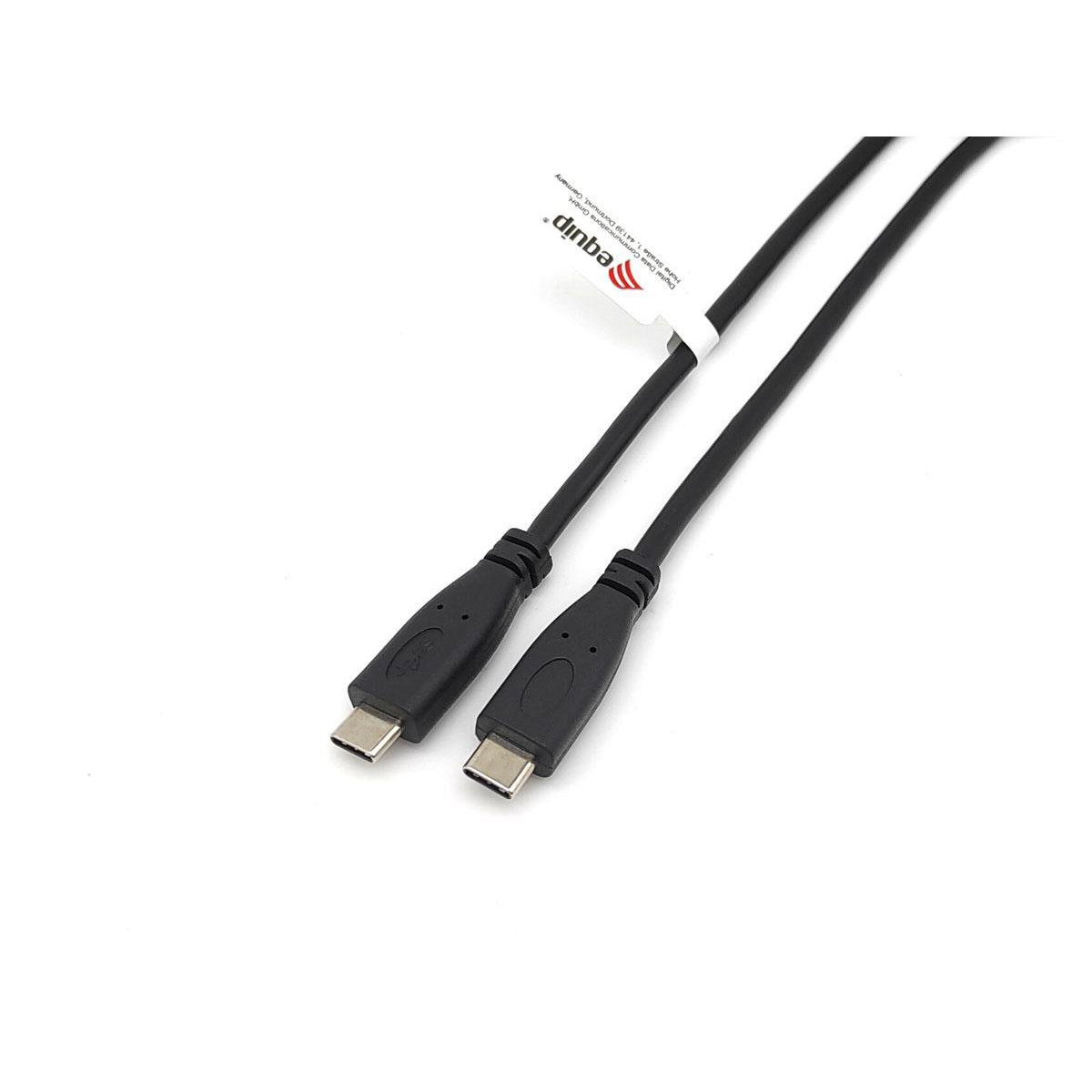 Cabo Equip USB-C  2.0 -> USB-C M/M 60W PD 1m Black