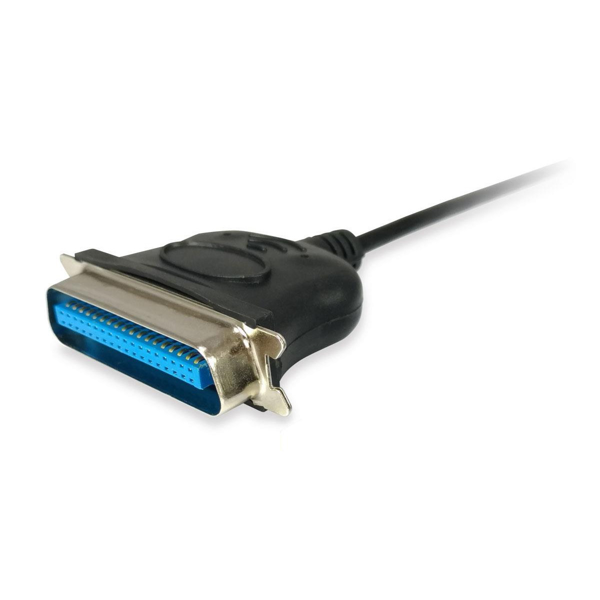 Cabo Adaptador Equip USB -> Parallel Port Black 1.5m