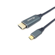 Cabo Equip USB-C -> HDMI M/M 4K/60Hz 3m