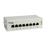 Patch Panel Desktop Equip Cat6 FTP 8p Grey