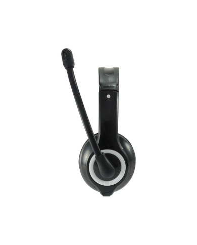 Headset Equip USB Stereo Black 2m