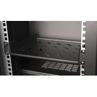Prateleira Equip Bastidor 10" 1U 200mm Black
