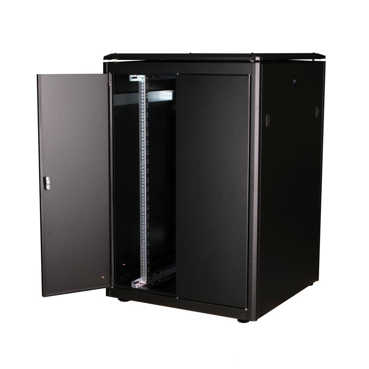 Bastidor Equip Dynamic Flex 19" 22U 800x800mm BK - EDF-22-8080-B-HNAA