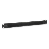 Cable Management Panel 19" Equip Brush Panel Black