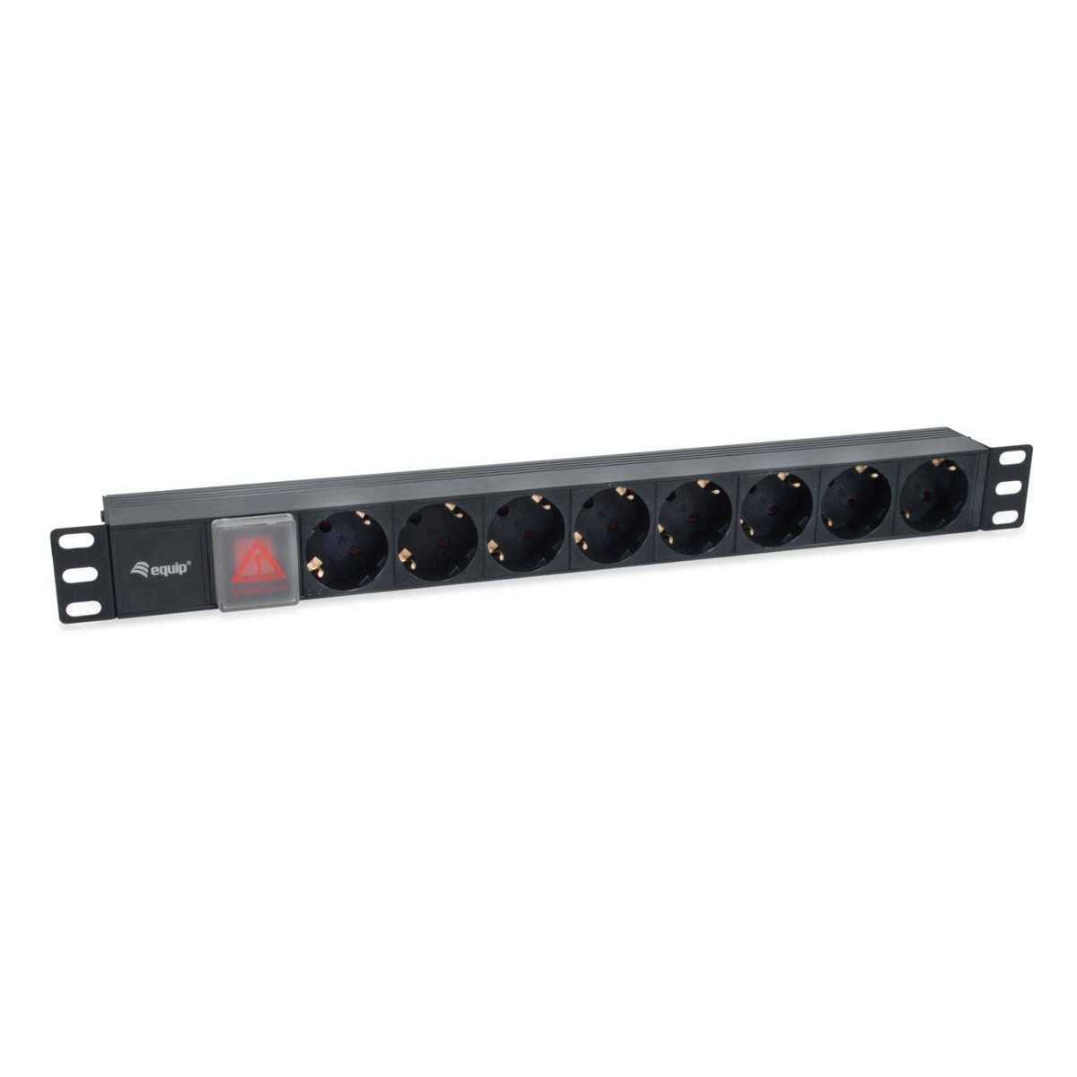 Régua de Alimentação Equip 8-Outlet Rack 16A 1.8m