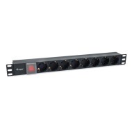 Régua de Alimentação Equip 8-Outlet Rack 16A 1.8m