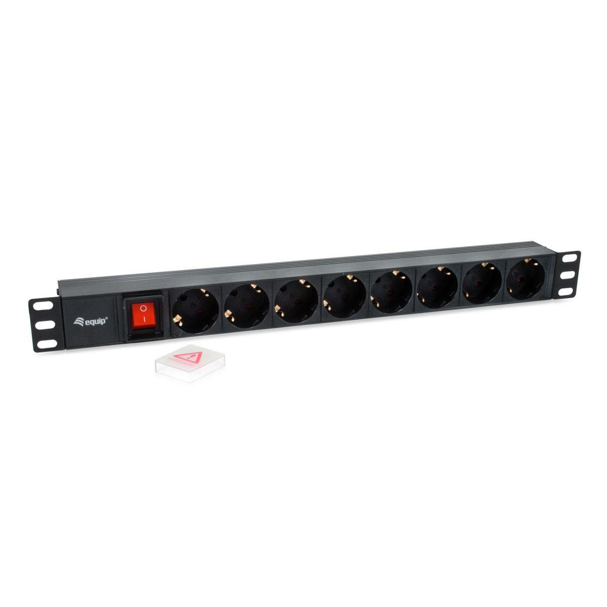 Régua de Alimentação Equip 8-Outlet Rack 16A 1.8m