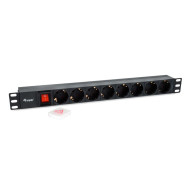 Régua de Alimentação Equip 8-Outlet Rack 16A 1.8m