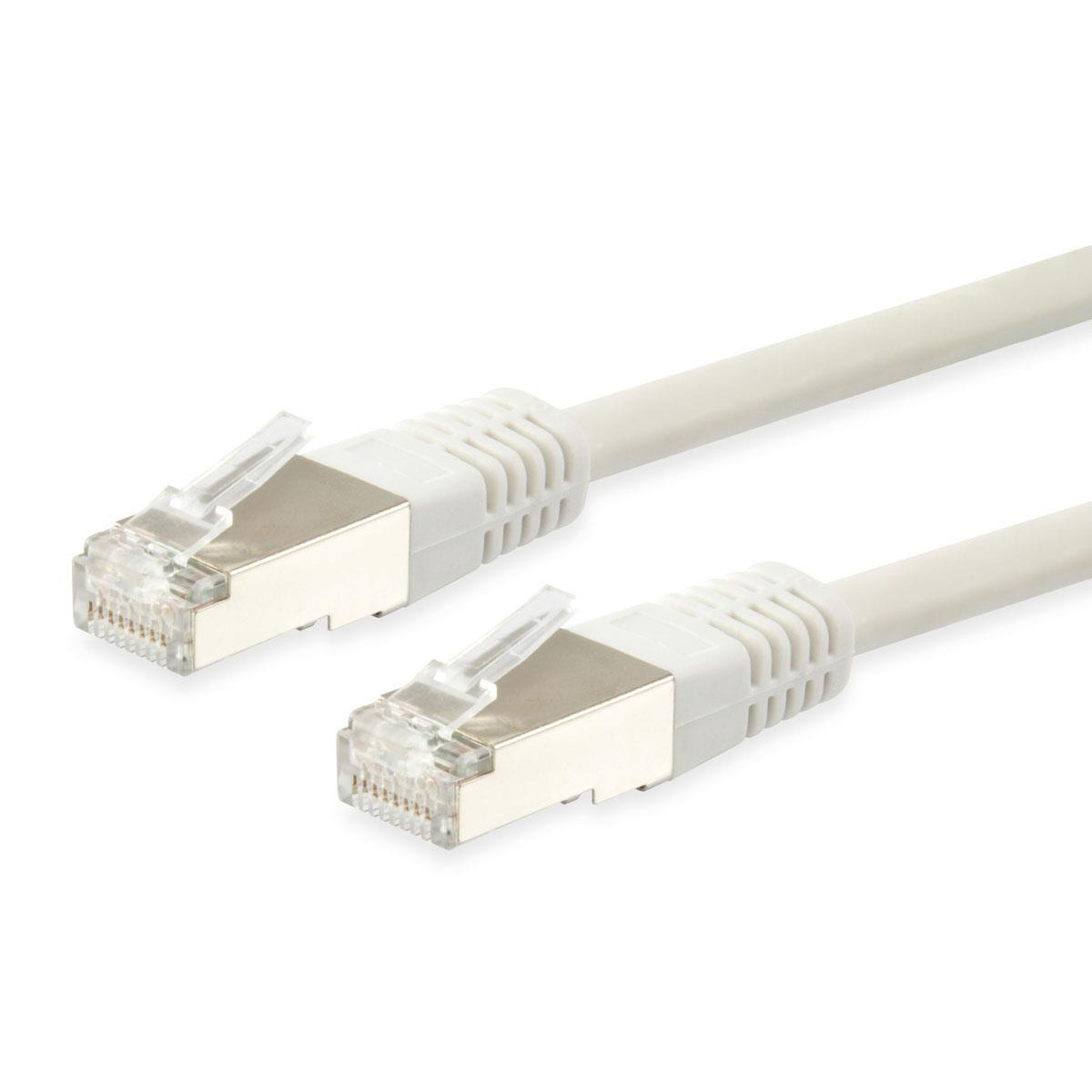 Cabo Rede Equip S/FTP Cat6A Pro c/ Cat7 Raw Cable 0.5m White
