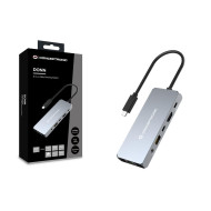 Dock Conceptronic 6-1 HDMI 8K USB4 USB-C LAN 100W