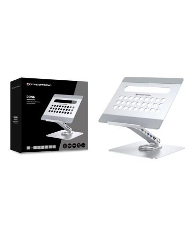 Laptop Stand Conceptronic c/ 7-1 Docking Station