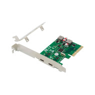 Placa PCIE Conceptonic 2x USB 3.2 Gen 2 Self Power