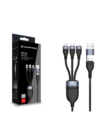Cabo Conceptronic USB-C 3-1 PD3 20V 5A 100W 1.5m